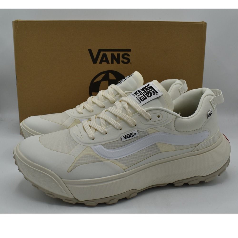 Vans MTE Crosspath Women 10.5 Marshmallow White Chunky Sneakers Shoes